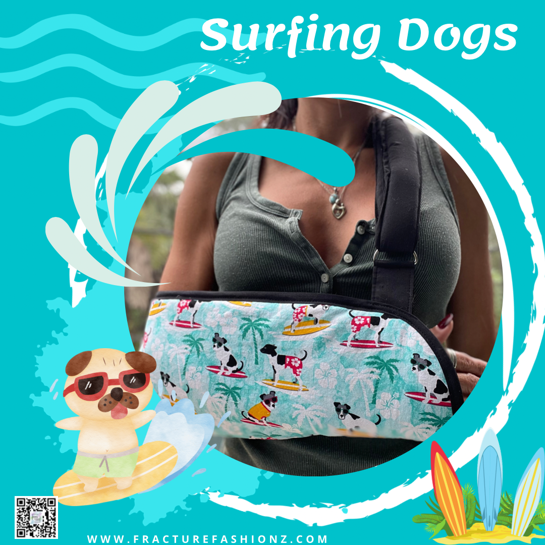 Surfing Dog Arm Sling