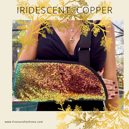 Arm Sling | Iridescent Copper Designer Arm Sling