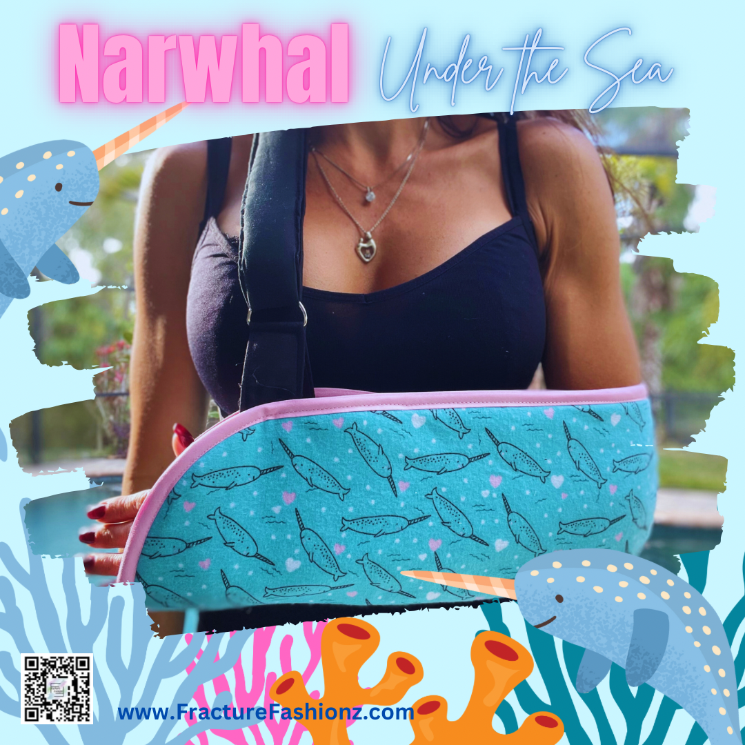 Arm Sling | Narwhal Cozy Arm Sling