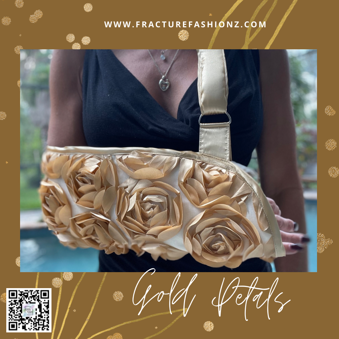 Arm Sling | Gold Petals Arm Sling