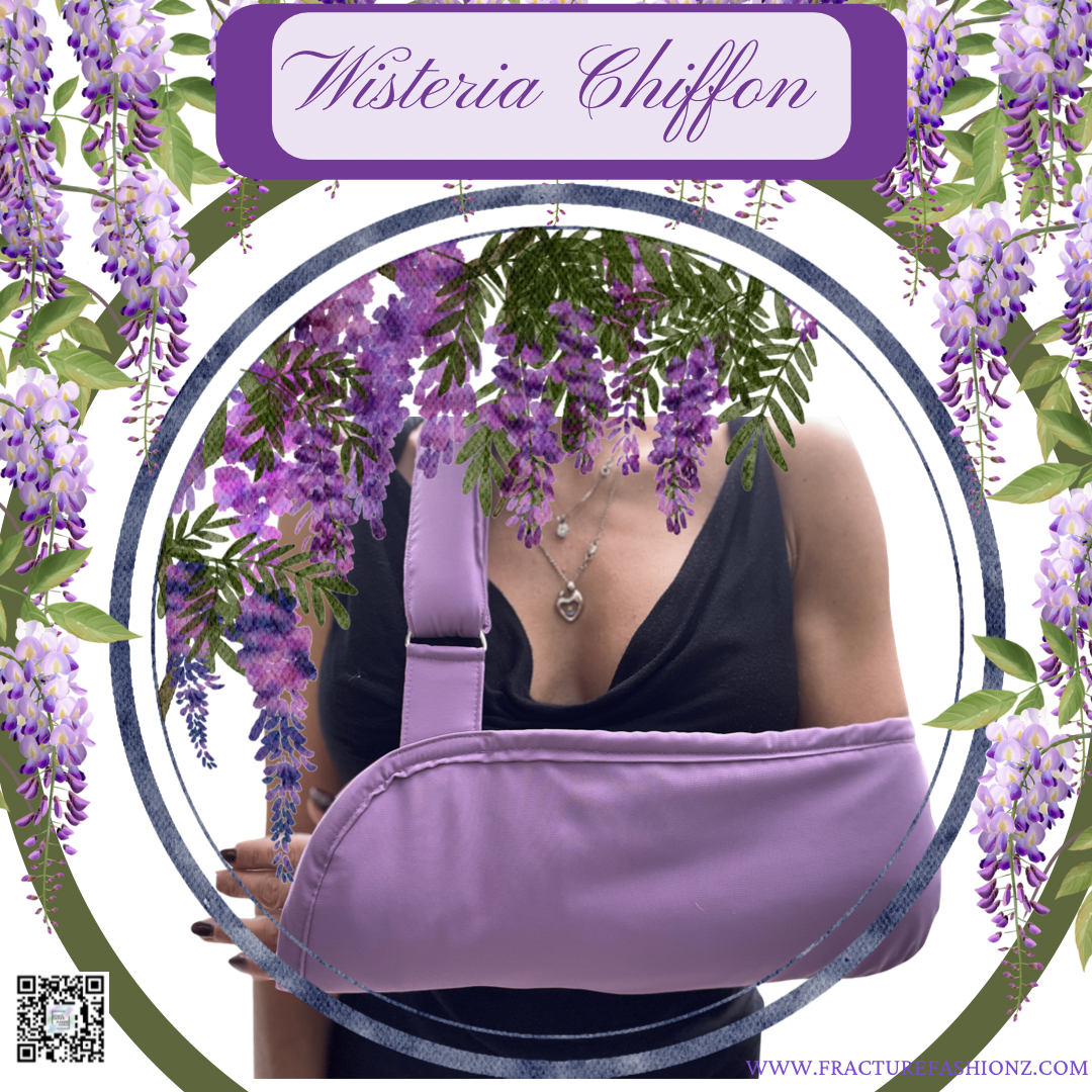 Wisteria Chiffon Arm Sling