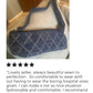 Écharpe de Bras | Écharpe de Bras Tendance en Tricot losange Bleu Marine