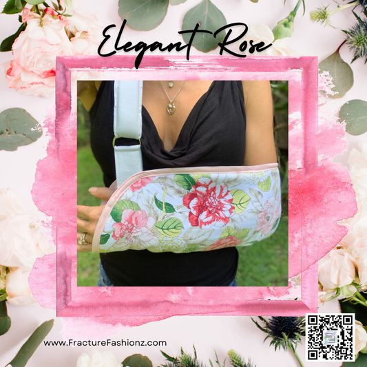 Arm Sling | Elegant Rose Designer Arm Sling